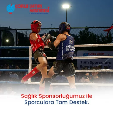 SAĞLIK SPONSORLUĞUMUZ İLE SPORCULARA TAM DESTEK.