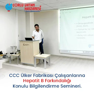 HEPATİT B FARKINDALIĞI BİLGİLENDİRME SEMİNERİ.