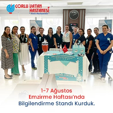 1-7 AĞUSTOS EMZİRME HAFTASI’NDA BİLGİLENDİRME STANDI KURDUK.