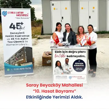 SARAY BEYAZKÖY MAHALLESİ "10. HASAT BAYRAMI" ETKİNLİĞİNDE YERİMİZİ ALDIK.