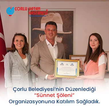 ÇORLU BELEDİYESİ’NİN DÜZENLEDİĞİ “SÜNNET ŞÖLENİ” ORGANİZASYONUNA KATILIM SAĞLADIK.