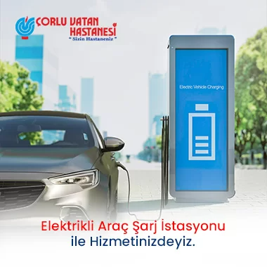 ELEKTRİKLİ ARAÇ ŞARJ İSYASYONU İLE HİZMETİNİZDEYİZ.