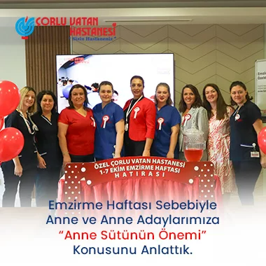 EMZİRME HAFTASI SEBEBİYLE ANNE VE ANNE ADAYLARIMIZA “ANNE SÜTÜNÜN ÖNEMİ” KONUSUNU ANLATTIK.
