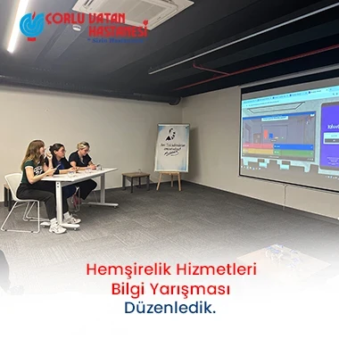 HEMŞİRELİK HİZMETLERİ BİLGİ YARIŞMASI DÜZENLEDİK.