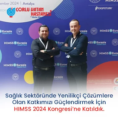SAĞLIK SEKTÖRÜNDE YENİLİKÇİ ÇÖZÜMLERE OLAN KATKIMIZI GÜÇLENDİRMEK İÇİN HIMSS 2024 KONGRESİ’NE KATILDIK.