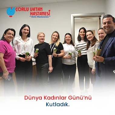 DÜNYA KADINLAR GÜNÜ'NÜ KUTLADIK.
