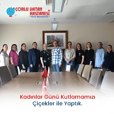 KADINLAR GÜNÜ KUTLAMAMIZI ÇİÇEKLER İLE YAPTIK.