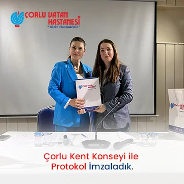 ÇORLU KENT KONSEYİ İLE PROTOKOL İMZALADIK.