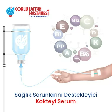 SAĞLIK SORUNLARINI DESTEKLEYİCİ KOKTEYL.