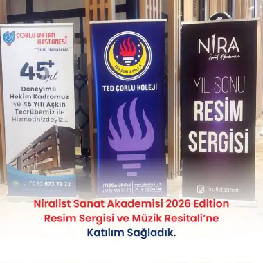 NİRALİST SANAT AKADEMİSİ 2026 EDİTİON RESİM SERGİSİ VE MÜZİK RESİTALİ'NE KATILDIK.