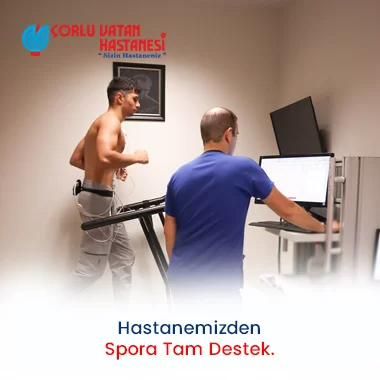 HASTANEMİZDEN SPORA TAM DESTEK!