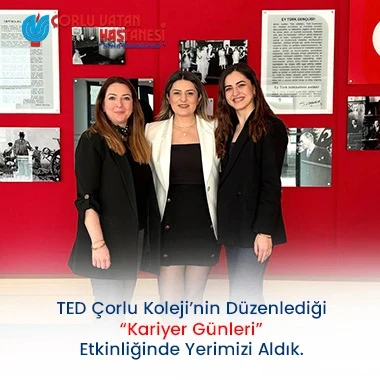 KARİYER GÜNLERİ ETKİNLİĞİNDE YERİMİZİ ALDIK.