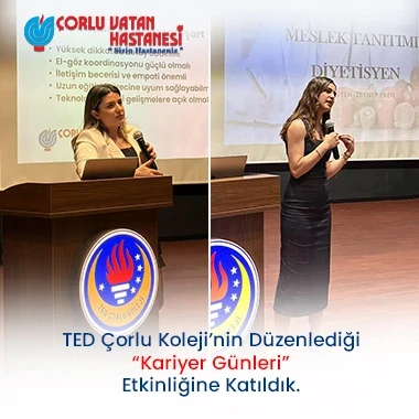 KARİYER GÜNLERİ ETKİNLİĞİNE KATILDIK.