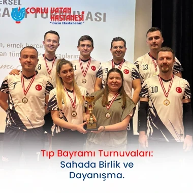 TIP BAYRAMI TURNUVALARI: SAHADA BİRLİK VE DAYANIŞMA.