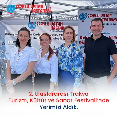 2. ULUSLARARASI TRAKYA TURİZM, KÜLTÜR VE SANAT FESTİVALİ’NDE YERİMİZİ ALDIK.