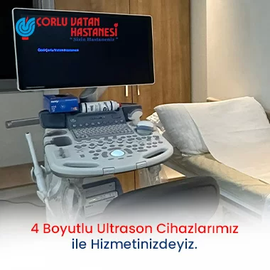4 BOYUTLU ULTRASON CİHAZLARIMIZ İLE HİZMETİNİZDEYİZ.