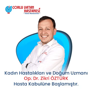 KADIN HASTALIKLARI VE DOĞUM UZMANI - OP. DR. ZİKRİ ÖZTÜRK.
