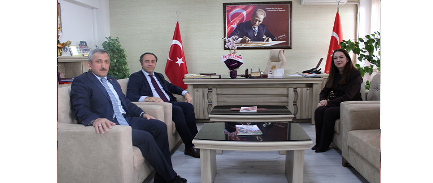 Hüseyin Erdoğan'a Öğretmenler Günü Ziyaretimiz