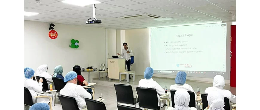 Hepatit B Farkındalığı Konulu Bilgilendirme Semineri.