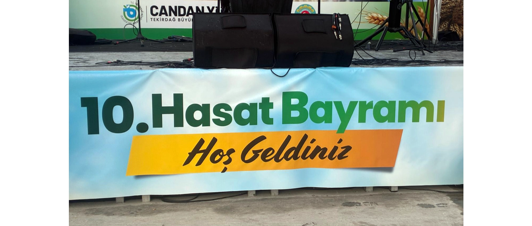 Saray Beyazköy Mahallesinde Düzenlenen 10.Hasat Bayramı Etkinliğine Katıldık