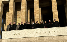 Sağlık Yöneticileri Günü’nde Ata’mızın Huzuruna Çıktık