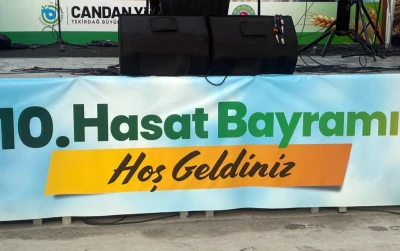 Saray Beyazköy Mahallesinde Düzenlenen 10.Hasat Bayramı Etkinliğine Katıldık