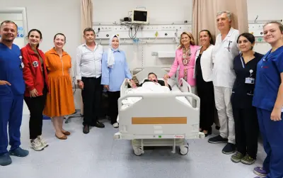 Ergene Belediye Başkanı Sayın Müge Yıldız Topak Hastanemizi Ziyaret Etti.