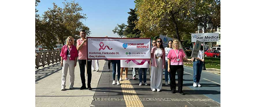 1-31 Ekim Meme Kanseri Farkındalık Ayı Sebebiyle Pembe Festival Etkinliğine Katılım Sağladık