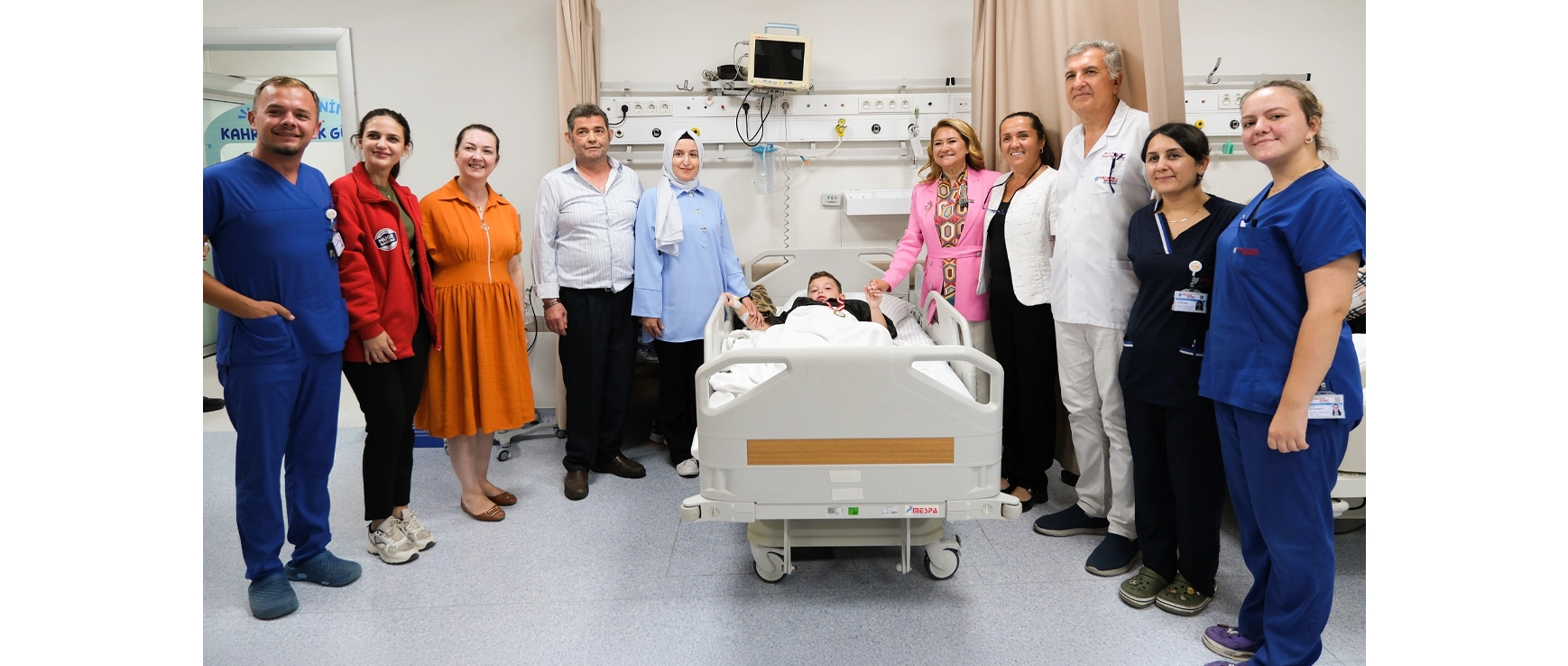 Ergene Belediye Başkanı Sayın Müge Yıldız Topak Hastanemizi Ziyaret Etti.
