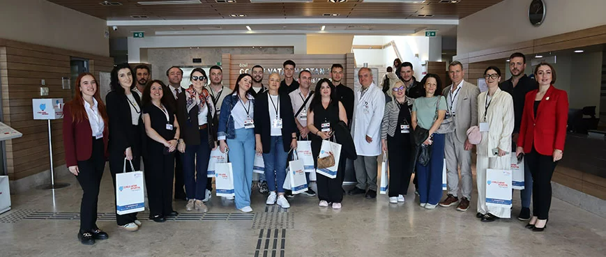 Kosova, Arnavutluk, Bulgaristan ve Kuzey Makedonya’dan Gelen Sağlık Turizmi Temsilcileri Hastanemizi Ziyaret Etti