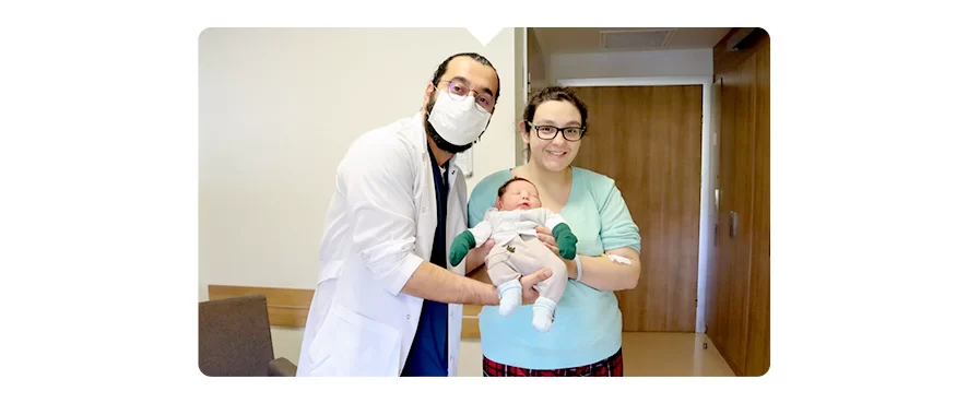 2023 Yılının İlk Bebeği Hastanemizde Dünyaya Geldi