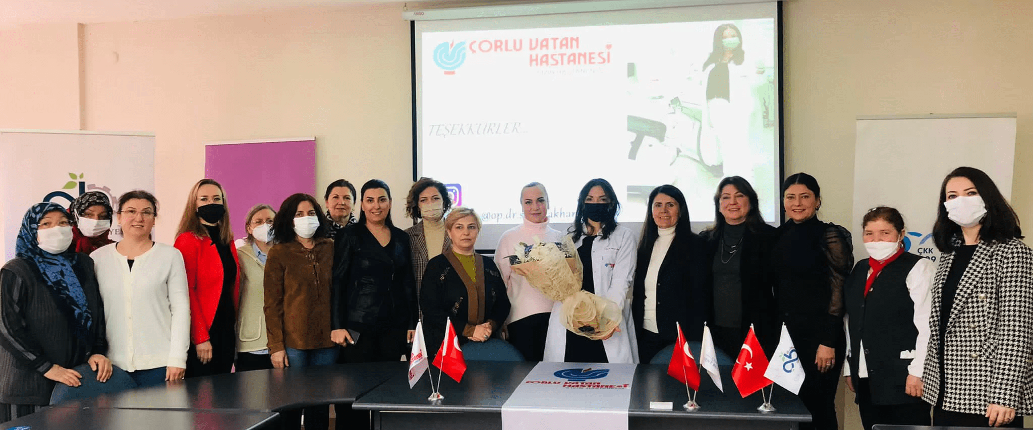 Op. Dr. Semra Akhan, Kadın Sağlığı İçin Çorlu Kent Konseyinde Kadınlarla Buluştu