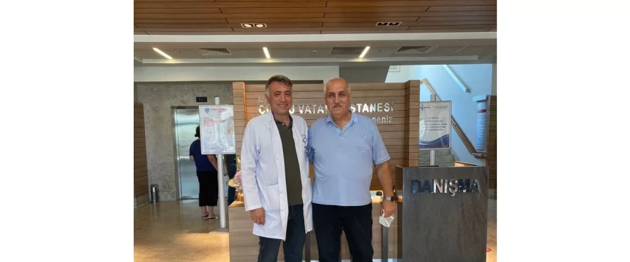 Kastamonu’dan Gelen Hasta Sağlığına Kavuştu