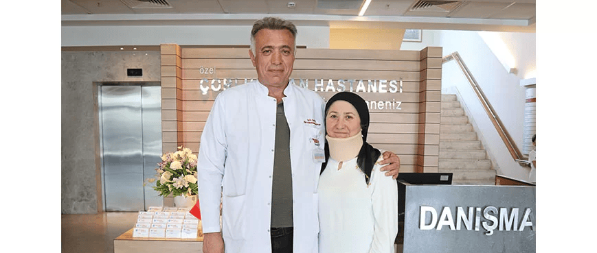 Beyincik Sarkması Nedeniyle Oluşan Sinir Sistemi Baskısı Cerrahi Müdahale ile Rahatlatılan Hastamız Ertesi Gün Taburcu Oldu.