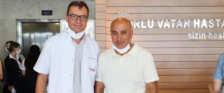 Ağrı ile Geldiği Hastanemizden Sağlıkla Taburcu Oldu