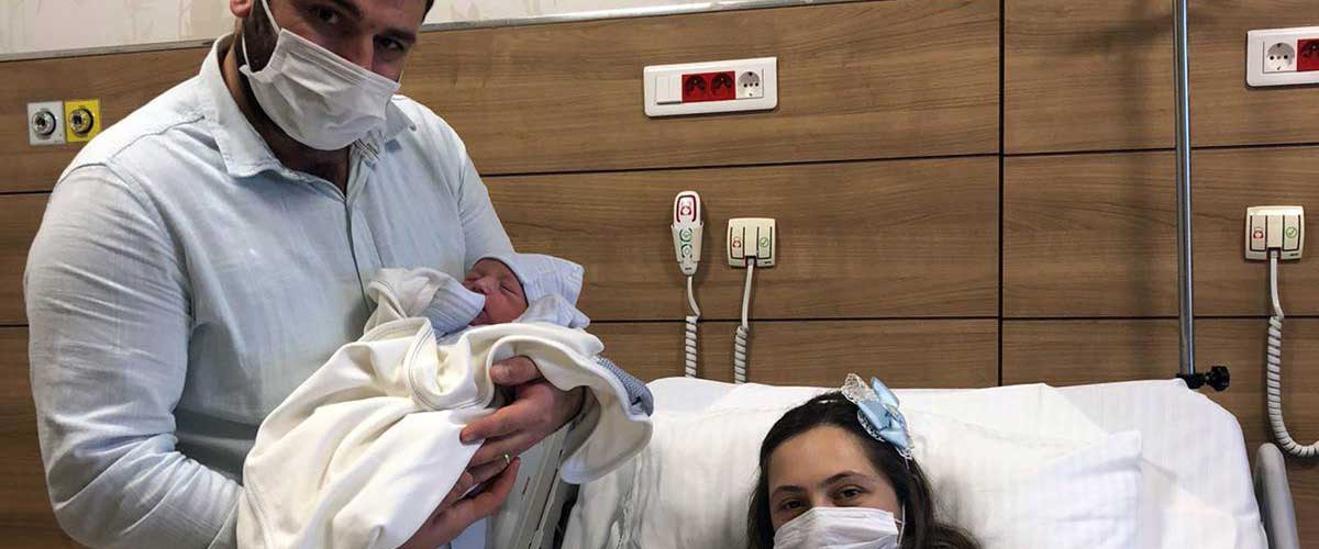 Hastanemizde 2021 Yılının İlk Bebeği Dünyaya Geldi!