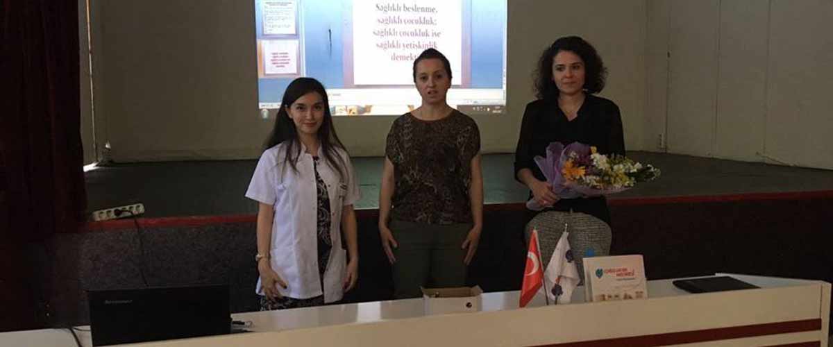 Beslenme Konulu Eğitim Semineri Verildi