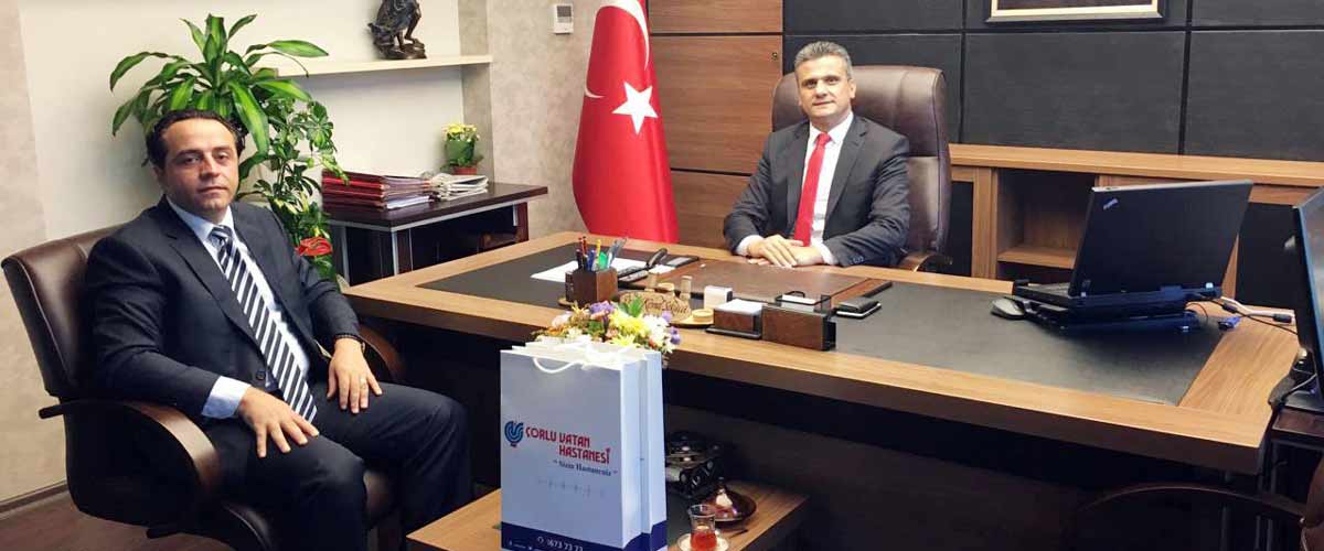 Çorlu Cumhuriyet Başsavcısı’nı Ziyaret