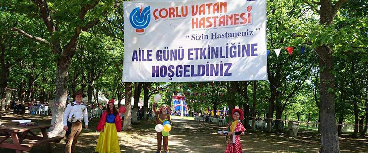 Özel Çorlu Vatan Hastanesi Aile Günü Etkinliğinde