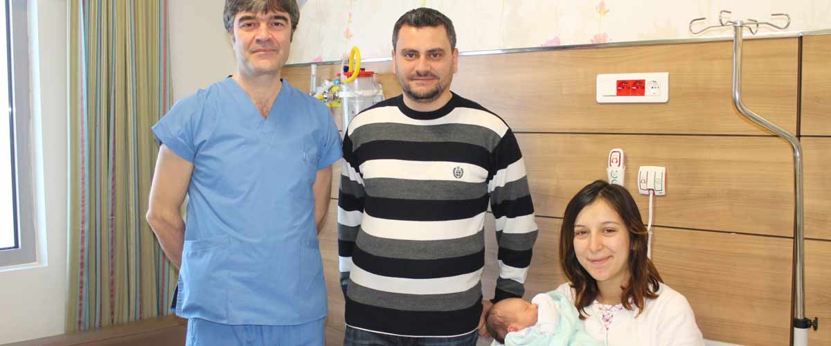 Hastanemizde 2017’nin İlk Bebeği Çınar Bebek Oldu