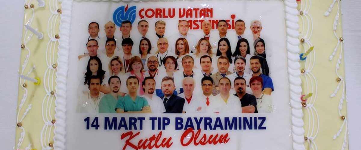 Çorlu Vatan Ailesi Olarak 14 Mart Tıp Bayramı’nı Kutladık