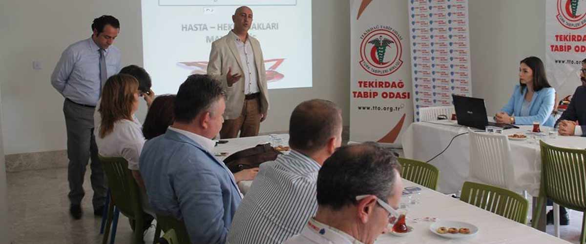 Tekirdağ Tabip Odası Hukuk Komisyonu 1. Sunum Toplantısı