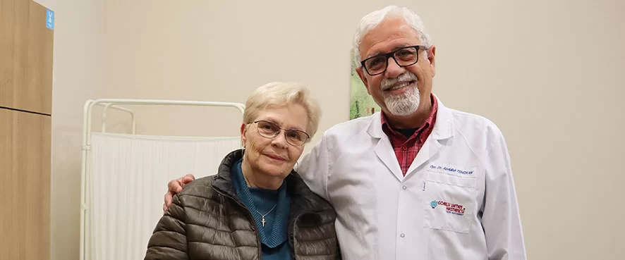 Hastamız Vertebroplasti Ameliyatı ile Sağlığına Kavuştu