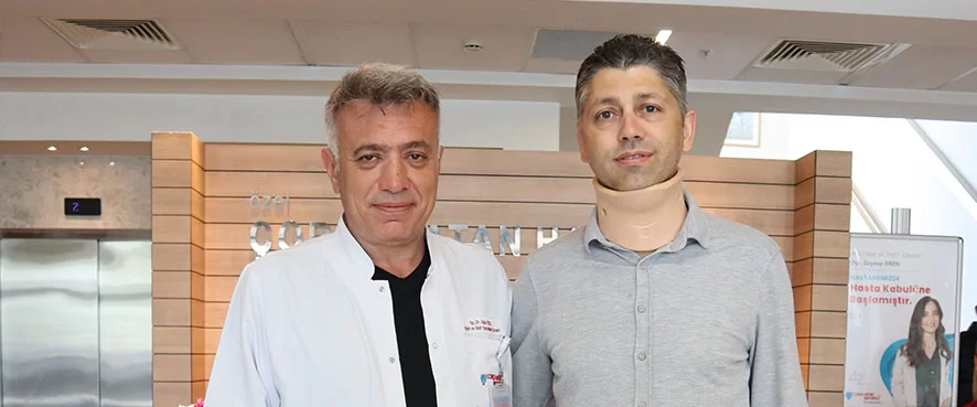 1 Aydır Şikayetleri Devam Eden Hastamıza Servikal Disk Protezi Ameliyatı Yapıldı