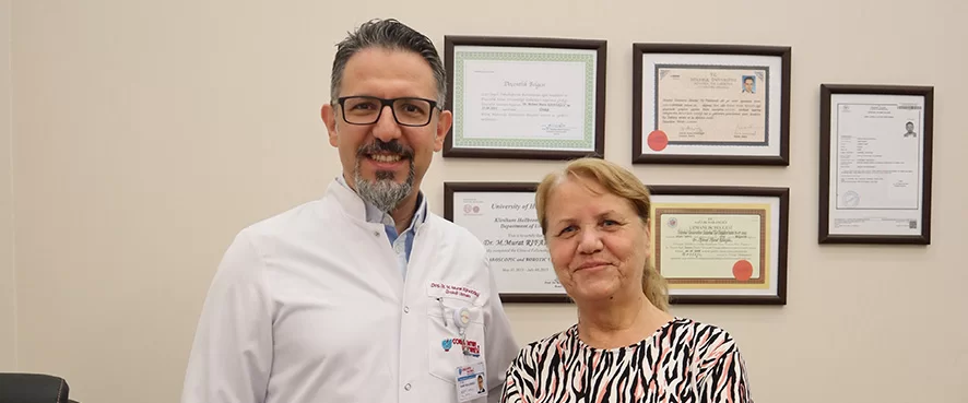 Hastamız Böbrek Taşı Ameliyatı ile Diyalize Gerek Kalmadan Sağlığına Kavuştu