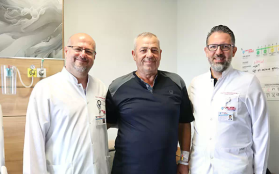 Hastamızın Sağ Böbreğindeki 3 Santimetrelik Şüpheli Kitle Kapalı Yöntem ile Temizlendi.