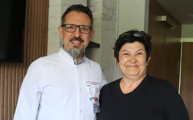 Böbrek Tümörü Olan Hastamız Kapalı Sağ Böbrek Tümörü Ameliyatı ile Sağlığına Kavuştu