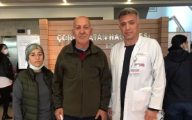 Düzce’den Gelen Hasta Yürüyerek Taburcu Oldu