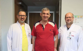 Laparoskopik Parsiyel Nefrektomi Ameliyatı ile Hastamızın Böbrek Tümörü Temizlendi.