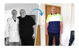 Bulgaristan’dan Gelen Hastamız 5 Ayda 41 Kilo Verdi